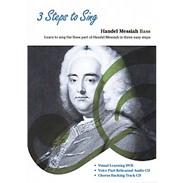 Music Sales 3 Steps to Sing Handel Messiah Bass Composed by Georg Frideric Handel