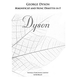 Novello Magnificat and Nunc Dimittis in F (SATB and Organ) SATB Composed by George Dyson