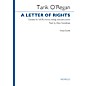 Novello A Letter of Rights (2015) (Cantata for SATB chorus, strings and percussion) SATB Score thumbnail