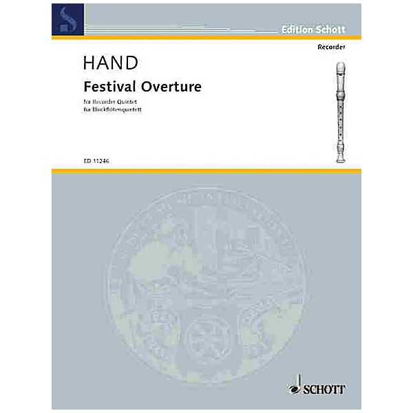 Schott Festival Overture (Score and Parts) Composed by Colin Hand