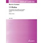 Hal Leonard 11 Haiku Op. 41b (SATB Chorus and Vibraphone) SATB Composed by Bertold Hummel thumbnail