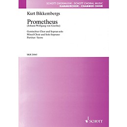 Hal Leonard Prometheus (SATB and Soprano Solo) SATB Chorus and Solo Composed by Kurt Bikkembergs