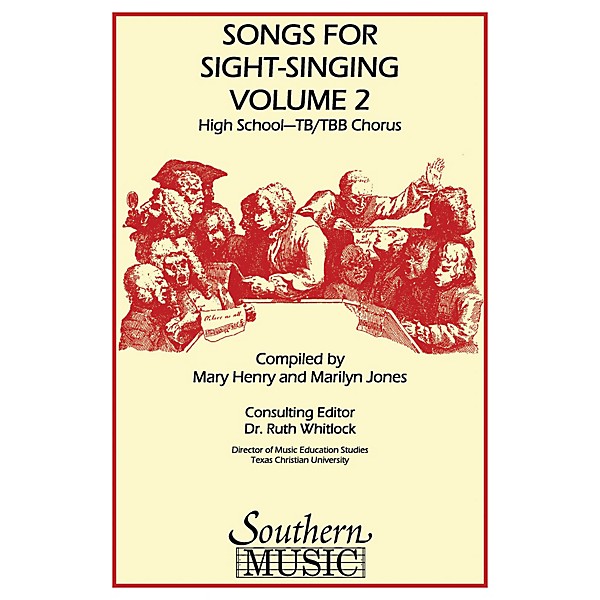 Southern Songs for Sight Singing - Volume 2 (High School Edition TB Book) TB Arranged by Mary Henry