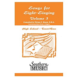 Southern Songs for Sight Singing - Volume 3 (High School Edition TB Book) TB Arranged by Mary Henry