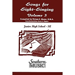Southern Songs for Sight Singing - Volume 3 (Junior High School Edition SSA Book) SSA Arranged by Mary Henry