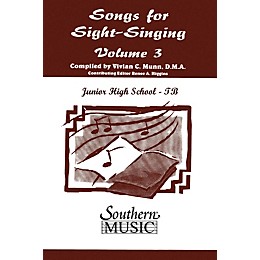 Southern Songs for Sight Singing-Volume 3 (Junior High School Edition TB Book) TBB Arranged by Mary Henry