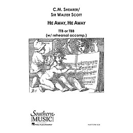 Hal Leonard Hie Away, Hie Away (Choral Music/Octavo Secular Ttb) TTB Composed by Shearer, C.m.