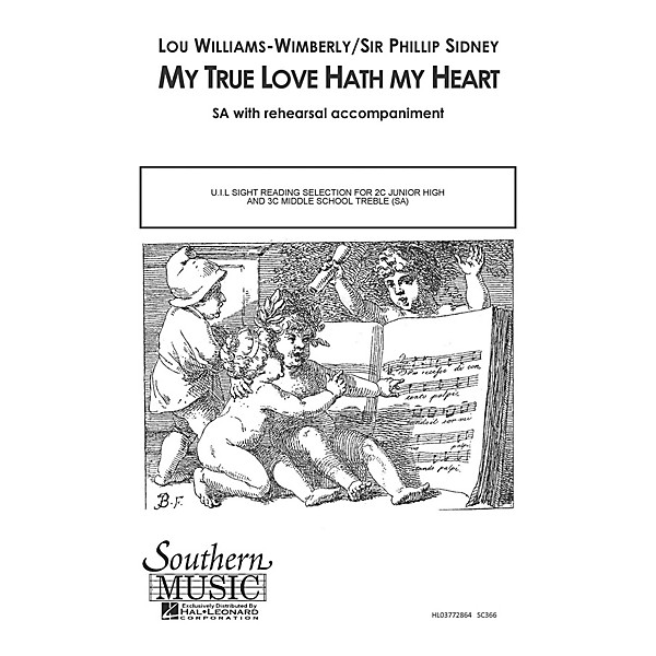 Southern My True Love Hath My Heart SA Composed by Lou Williams-Wimberly