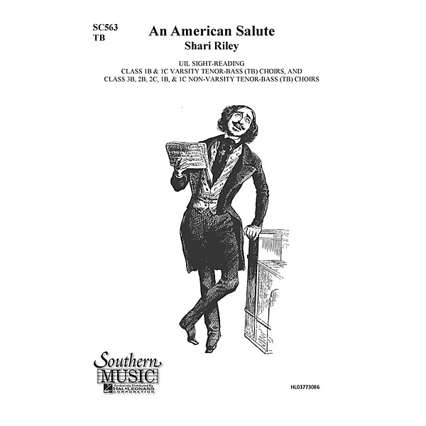 Hal Leonard An American Salute (Choral Music/Octavo Secular 2-par) TB Composed by Riley, Shari