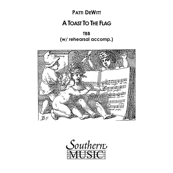 Hal Leonard A Toast To The Flag (Choral Music/Octavo Secular Tbb) TBB Composed by Dewitt, Patti