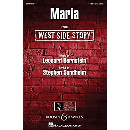 Hal Leonard Maria (from West Side Story) TTBB Arranged by William Stickles