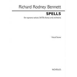 Novello Spells SATB Composed by Richard Rodney Bennett