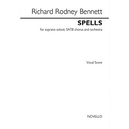 Novello Spells SATB Composed by Richard Rodney Bennett