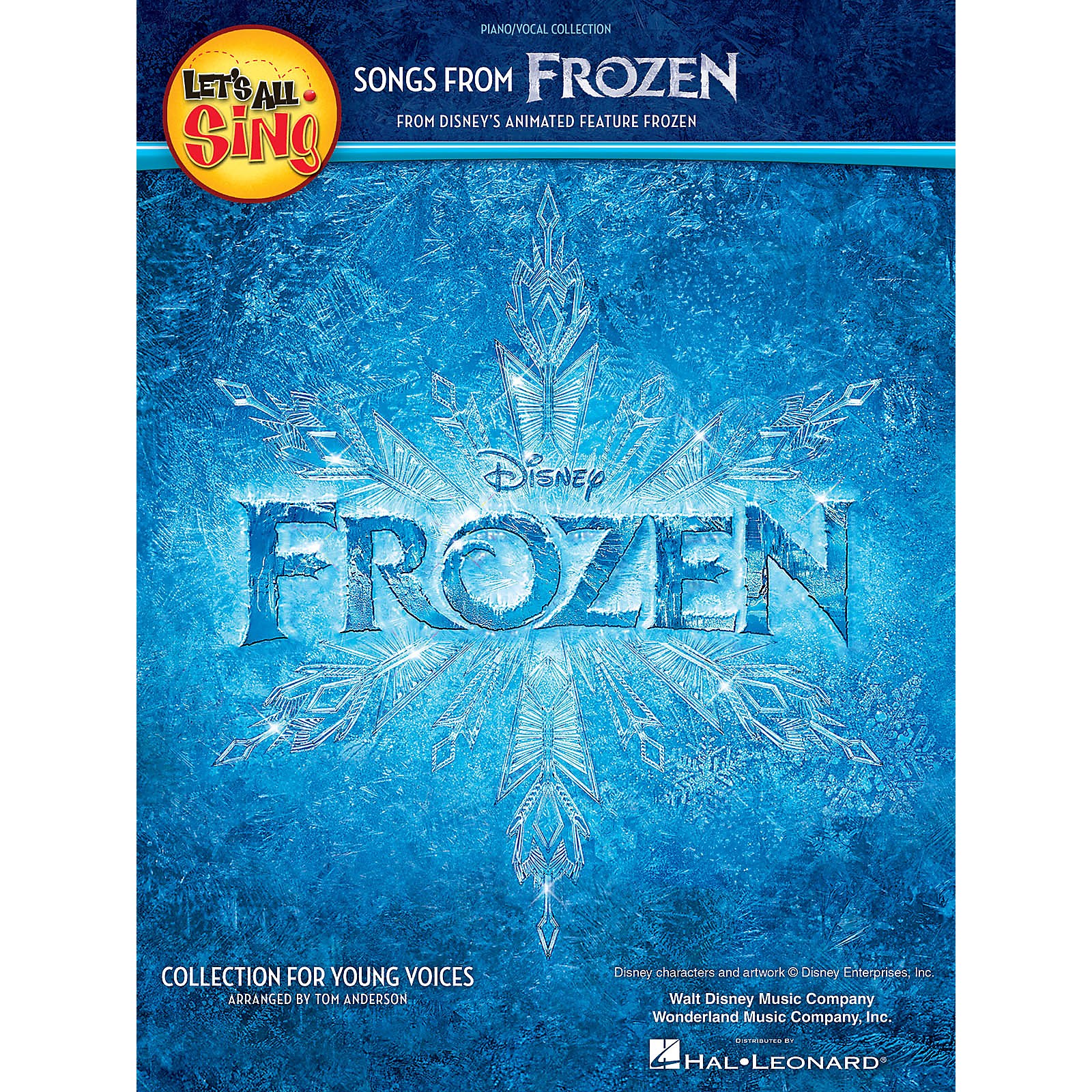 Hal Leonard Let's All Sing Songs from Frozen (Collection for Young ...