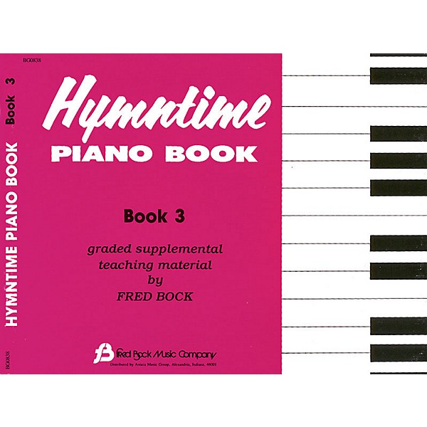 Fred Bock Music Hymntime Piano Book #3 Children's Piano Arranged by Fred Bock