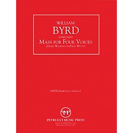 Lauren Keiser Music Publishing Mass for Four Voices SATB Composed by William Byrd