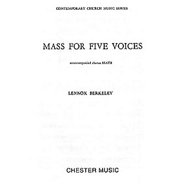 Chester Music Mass for Five Voices (Op.64) SSATB