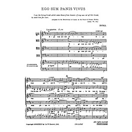 Chester Music Ego sum panis vivus SATB