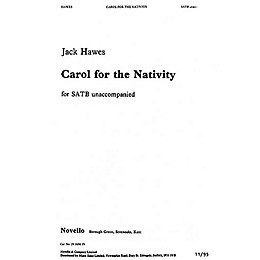 Novello Carol for the Nativity SATB Composed by Jack Hawes