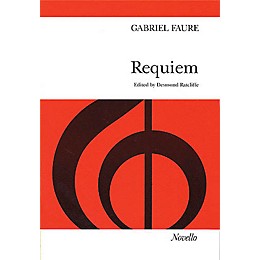 Novello Requiem (Vocal Score) SATB Composed by Gabriel Faure