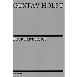 Novello Four Part-Songs SATB Composed by Gustav Holst