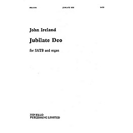 Novello Jubilate Deo in F SATB Composed by John Ireland