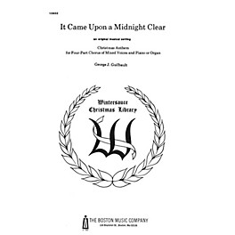 Boston Music It Came upon a Midnight Clear SATB