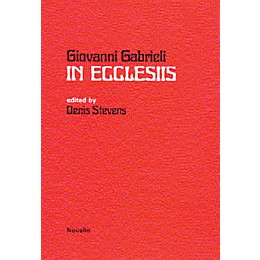 Novello In Ecclesiis Vocal Score Composed by Giovanni Gabrieli