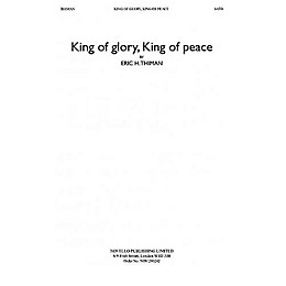 Novello King of Glory, King of Peace SATB Composed by Eric Thiman