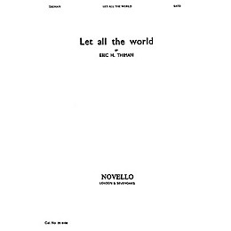 Novello Let All the World SATB Written by George Herbert