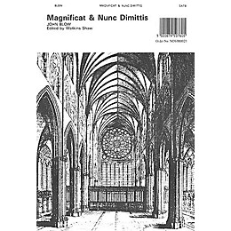 Novello Magnificat and Nunc Dimittis (Short Service No. 4) SATB Composed by John Blow