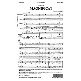 Novello Magnificat SSAATTBB Composed by Giles Swayne