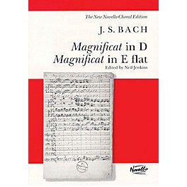 Novello Magnificat in D/Magnificat in E Flat (BWV243 & BWV 243A) SATB Composed by Johann Sebastian Bach