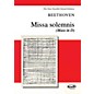 Novello Missa Solemnis (Mass in D) (Vocal Score) SATB Composed by Ludwig van Beethoven thumbnail