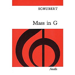 Novello Mass in G (Vocal Score) SATB Composed by Franz Schubert