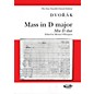 Novello Mass in D Major, Op. 86 (Mse D dur) (Vocal Score) SATB Composed by Antonín Dvorák thumbnail