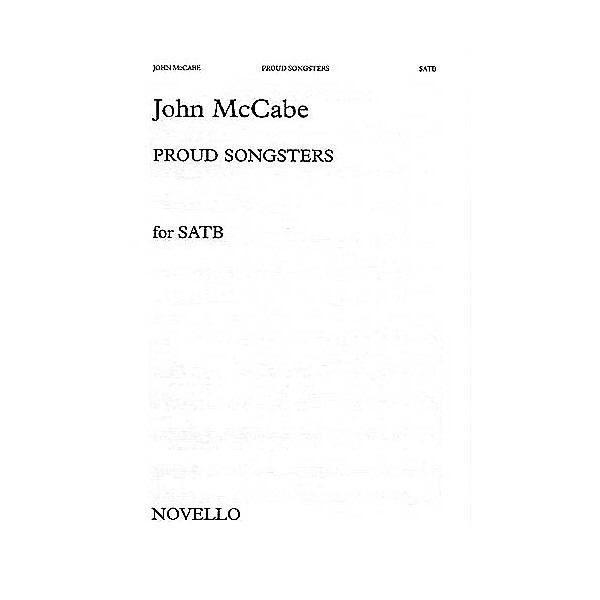 Novello Proud Songsters SATB Composed by John McCabe