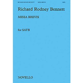 Novello Missa Brevis SATB Composed by Richard Rodney Bennett