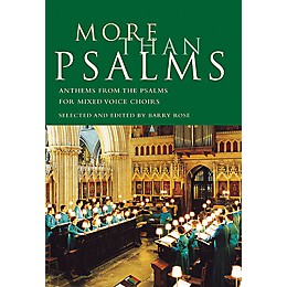 Novello More Than Psalms (Anthems from the Psalms for Mixed Voice Choirs) SATB