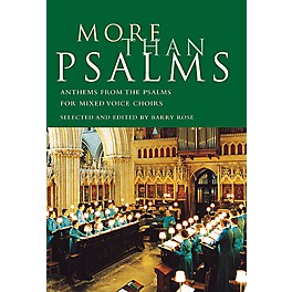 Novello More Than Psalms (Anthems from the Psalms for Mixed Voice Choirs) SATB