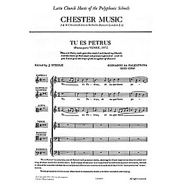 Chester Music Tu es Petrus SSATBB Composed by Giovanni Palestrina