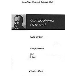 Chester Music Sicut Cervus CHORAL SCORE Composed by Giovanni de Palestrina