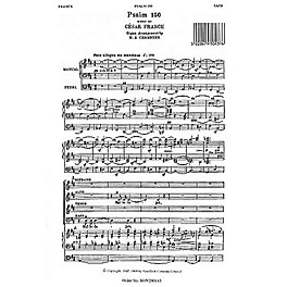 Novello Psalm 150 SATB Composed by Cesar Franck Arranged by H.A. Chambers