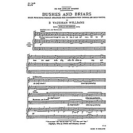 Novello Bushes and Briars SATB