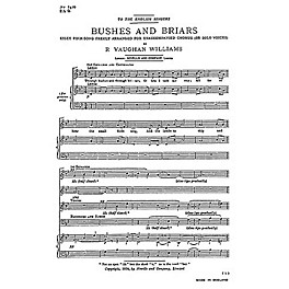 Novello Bushes and Briars SATB