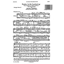 Novello Rejoice in the Lord Alway (Abridged) SATB