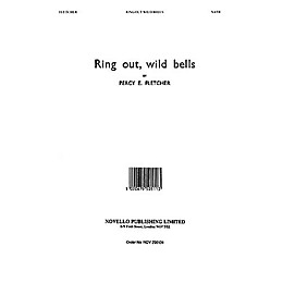 Novello Ring out Wild Bells SATB, Organ Composed by Percy E. Fletcher