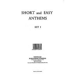 Novello Short and Easy Anthems - Set 1 SATB