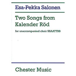 Chester Music Two Songs from Kalender Rod SSAATTBB