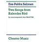 Chester Music Two Songs from Kalender Rod SSAATTBB thumbnail